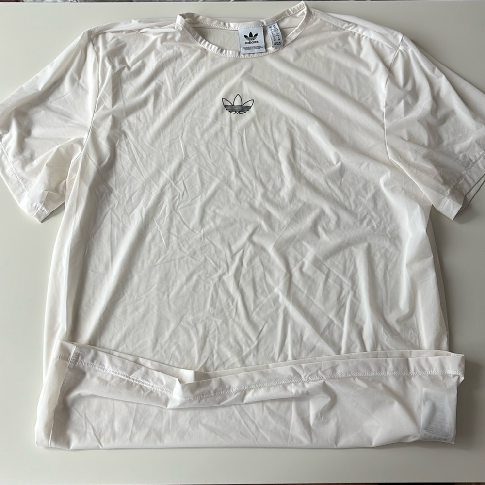 Adidas Transparent Oversized Workout Top